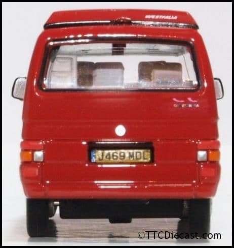 Oxford 76T4001 VW T4 Westfalia Camper Paprika Red