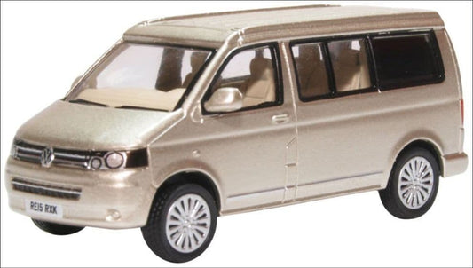 Oxford 76T5C003 VW T5 Camper Sand Beige - 1/76 Scale, OO Gauge