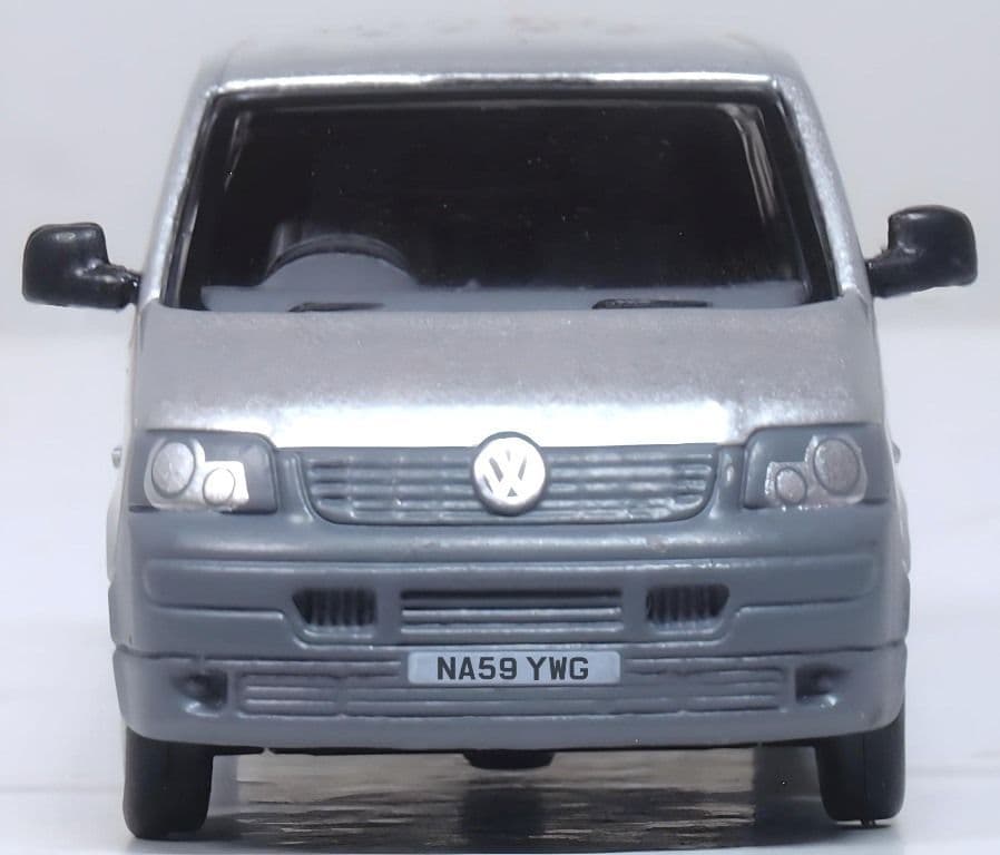 Oxford 76T5V006 VW T5 Van Silver 1/76 Scale