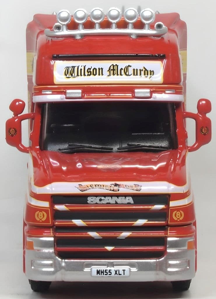 Oxford 76TCAB011 Scania T Cab Cylindrical Tanker Wilson McCurdy - 1/76 Scale
