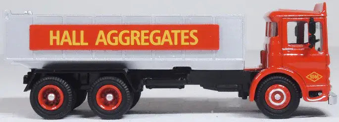 Oxford 76TIP006 AEC Tipper Hall Aggregates, OO Gauge
