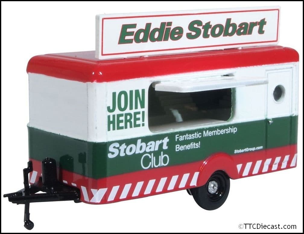 Oxford 76TR017 Eddie Stobart Fan Club Mobile Trailer 1:76 Scale *LAST FEW*