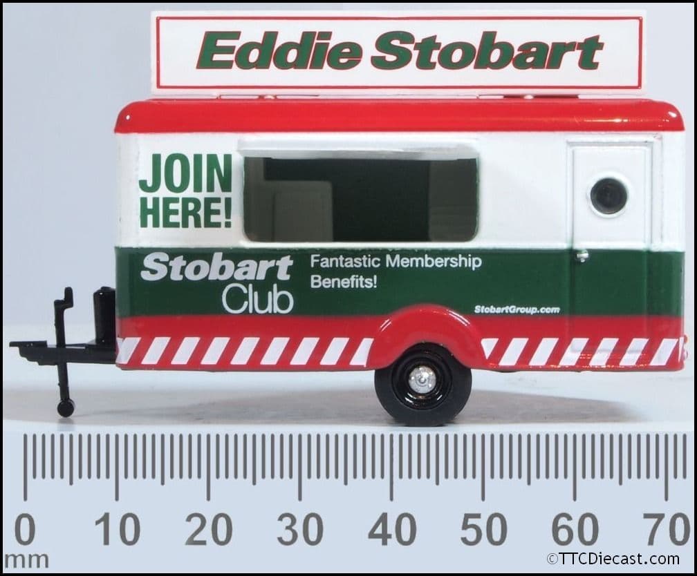 Oxford 76TR017 Eddie Stobart Fan Club Mobile Trailer 1:76 Scale *LAST FEW*