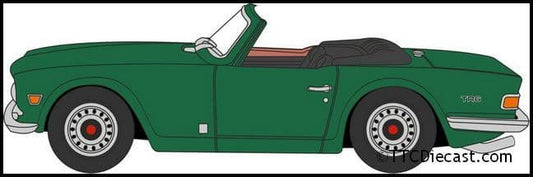 Oxford 76TR6003 Triumph TR6 Emerald Green