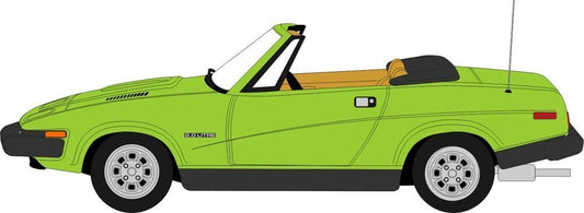 Oxford 76TR7001 Triumph TR7 Convertible Triton Green