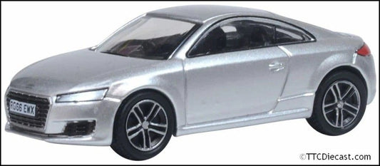 Oxford 76TT003 Audi TT Coupe Floret Silver 1:76 Scale