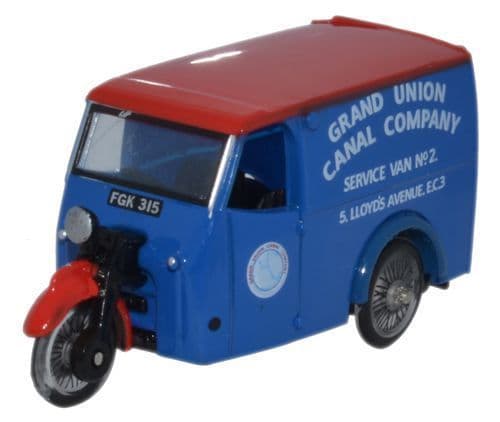 Oxford 76TV008 Tricycle Van - Grand Union Canal Company