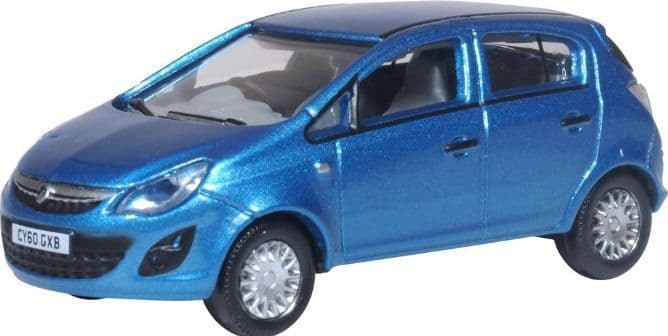 Oxford 76VC005 Vauxhall Corsa Oriental Blue - 1/76 Scale