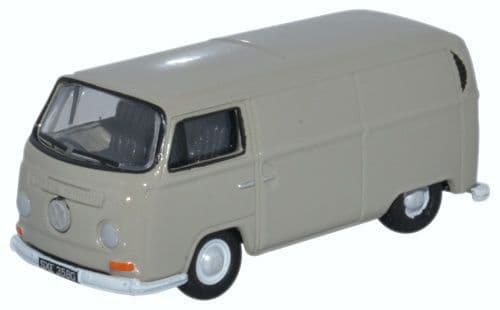 Oxford 76VW026 VW T2 Bay Window Van - Lt Grey