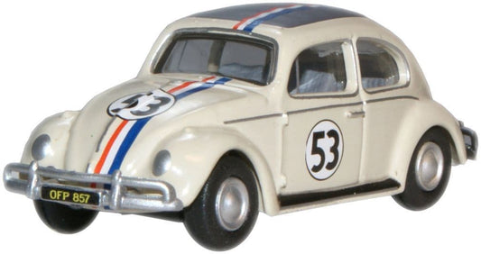 Oxford 76VWB001 VW Beetle - Pearl White (Herbie)