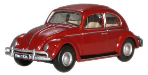 Oxford 76VWB002 VW Beetle - Ruby Red
