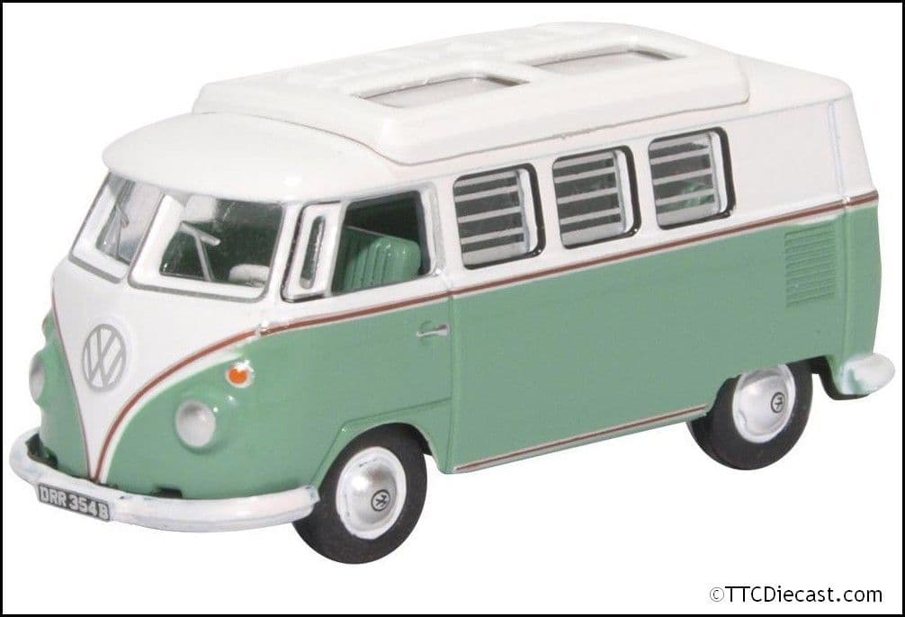 Oxford 76VWS002 VW T1 Camper Turquoise/White