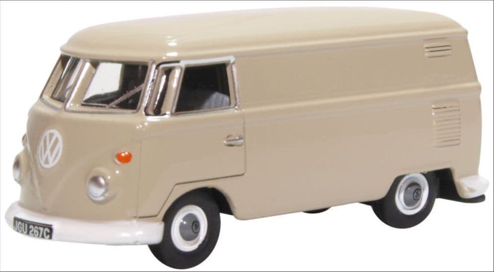 Oxford 76VWS004 VW T1 Van Light Grey - 1/76 Scale