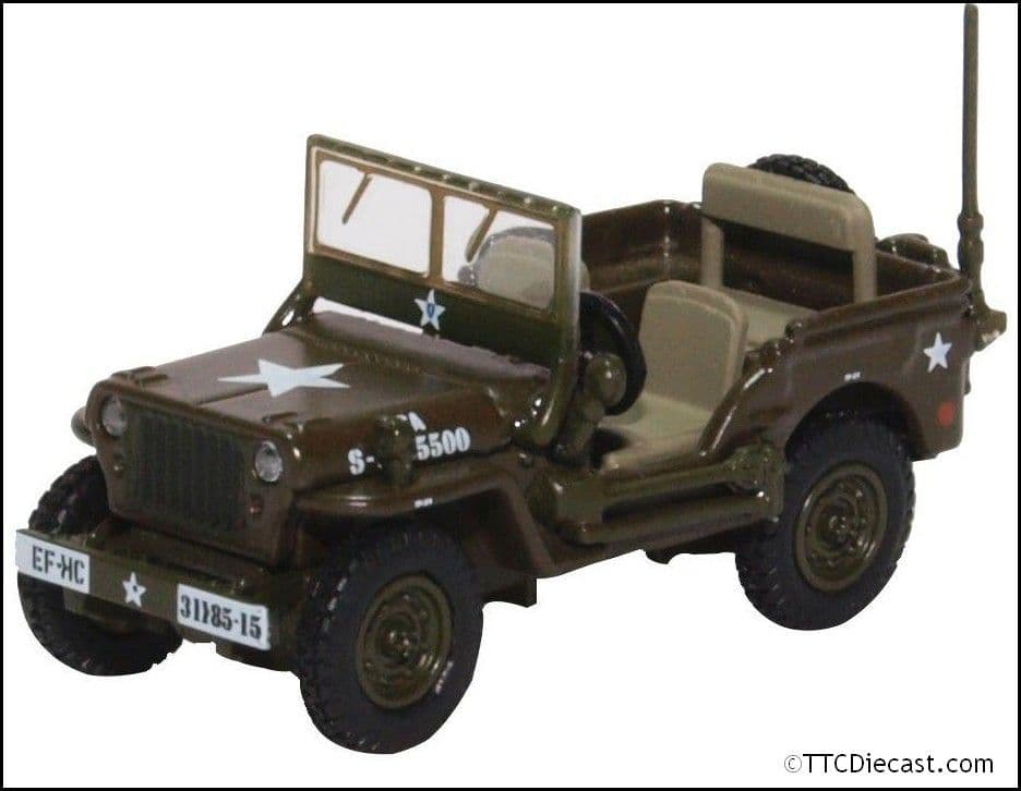 Oxford 76WMB003 Willys MB US Army