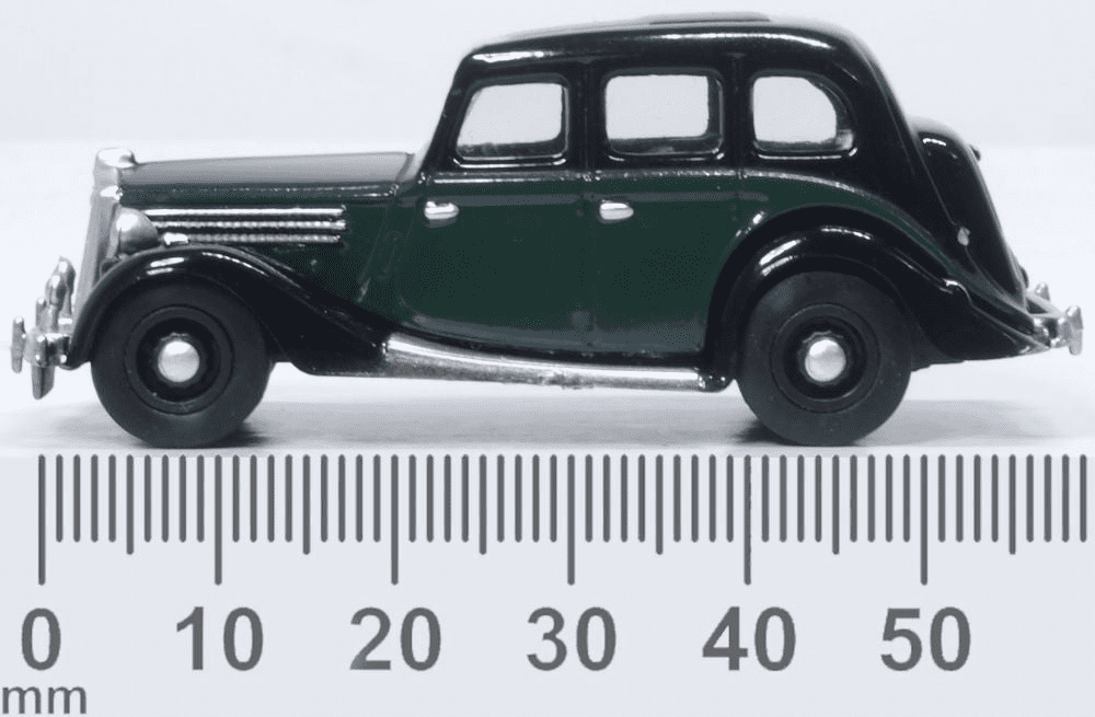 Oxford 76WO006 Wolseley 18/85 Green/Black 1/76 Scale