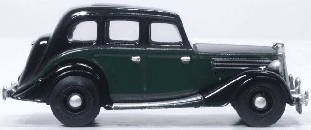 Oxford 76WO006 Wolseley 18/85 Green/Black 1/76 Scale