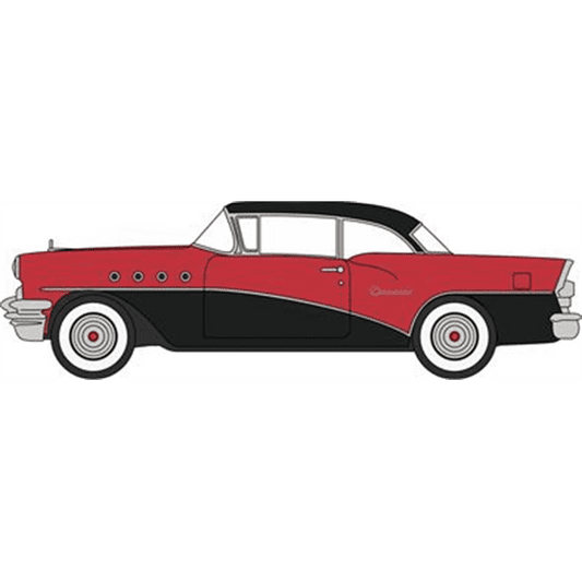 Oxford 87BC55006 Buick Century Carlsbad Black/Cherokee Red 1:87 Scale