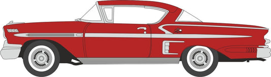 Oxford 87CIS58003 Chevrolet Impala Sports Coupe Rio Red 1958 1/87 Scale