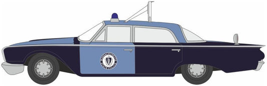 Oxford 87FF60002 Ford Fairlane Sedan Massachusetts State Police Radar Car 1960 HO Gauge - PRE ORDER £11.95