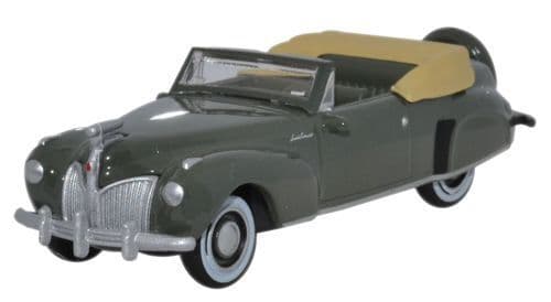 Oxford 87LC41003 Lincoln Continental 1941 - Pewter Grey - 1/87 Scale
