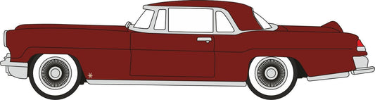 Oxford 87LC56005 Continental MkII Dark Red 1956 1/87 Scale