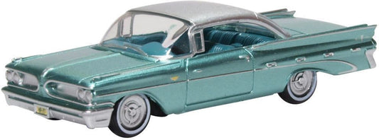 Oxford 87PB59003 Pontiac Bonneville Coupe 1959 Seaspray Gre - 1/87 Scale