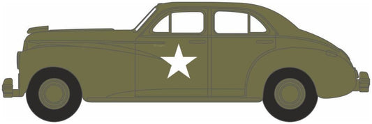 Oxford 87PC42002 Packard Clipper Touring Sedan US Army Staff Car 1942 HO Gauge