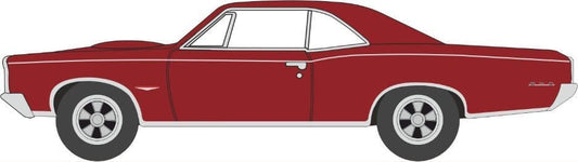 Oxford 87PG66002 Pontiac GTO 1966 Montero Red 1/87 Scale