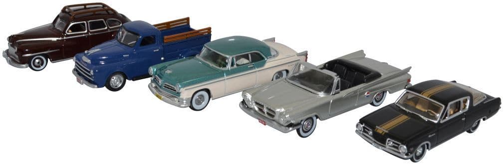Oxford 87SET003 Chrysler Centenary 5 Piece Set  1:87 Scale *PRE ORDER £44.06*