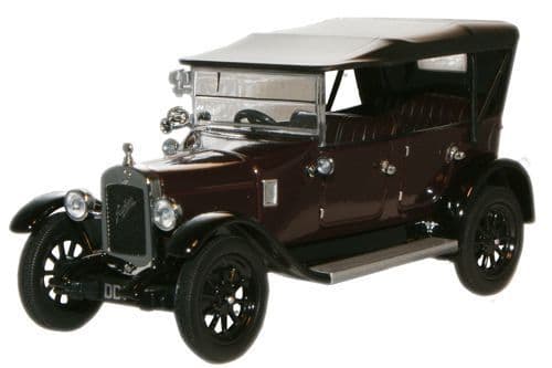 Oxford AHT002 Austin Heavy 12 - Maroon - 1/43 Scale