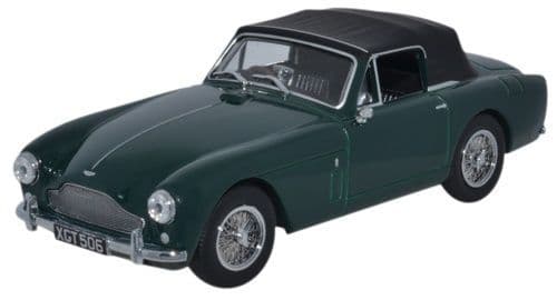 Oxford AMDB2002 Aston Martin DB2 Mk3 DHC Dk British Racing - 1/43 Scale