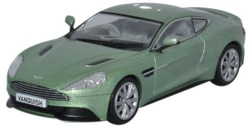 Oxford AMV001 Aston Martin Vanquish Coupe Appletree Gree - 1/43 Scale