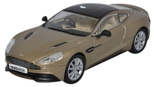 Oxford AMV002 Aston Martin Vanquish Coupe - Selene Bronz - 1/43 Scale LAST FEW