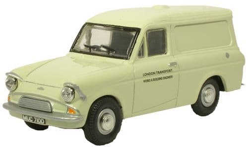 Oxford ANG031 Ford Anglia Van - London Transport - 1/43 Scale