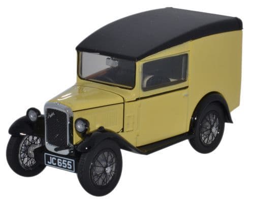 Oxford ASV001 Austin Seven RN Van - Primrose - 1/43 Scale