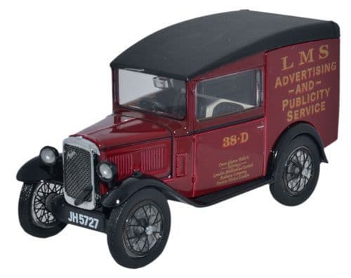 Oxford ASV004 Austin Seven RN Van - LMS - 1/43 Scale