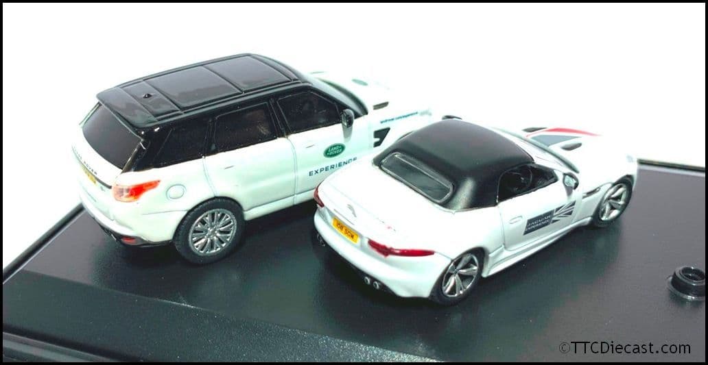 Oxford Diecast LEDC195MXA, 1:76 Scale Land Rover Experience Dual Brand