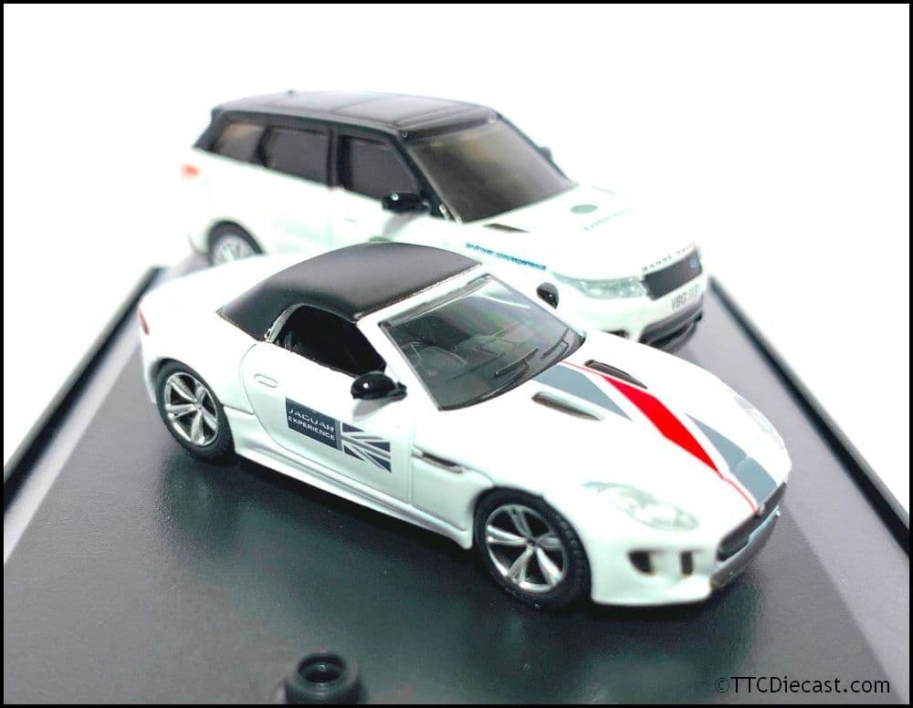 Oxford Diecast LEDC195MXA, 1:76 Scale Land Rover Experience Dual Brand