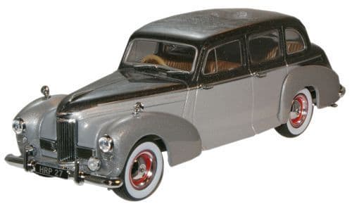 Oxford HPL002 Humber Pullman - Black Pearl/Shell Grey - 1/43 Scale