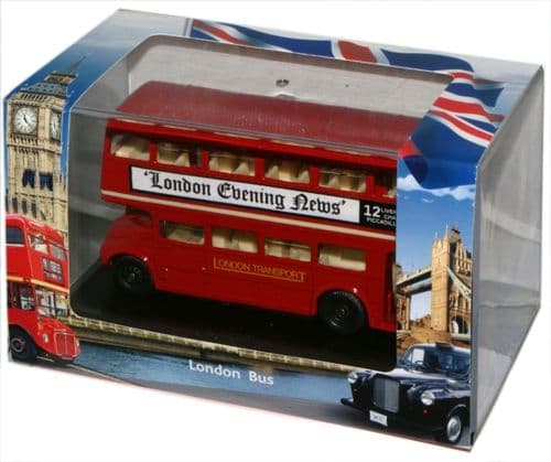 Oxford LD001 London Bus - Gift, 1/76 Scale