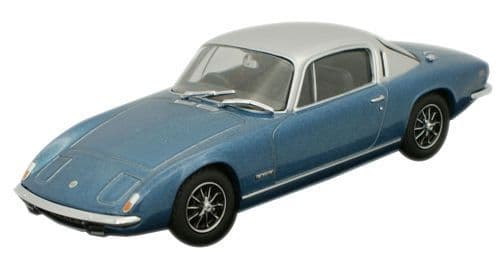 Oxford LE002 Lotus Elan Plus 2 - Lagon Blue - 1/43 Scale *LAST FEW*