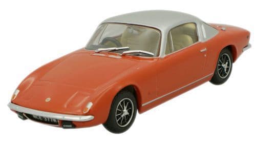 Oxford LE003 Lotus Elan Plus 2 - Red/Silver - 1/43 Scale