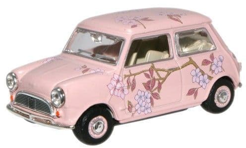 Oxford MIN014N Pink Floral Mini Car - Wedding Wrap - 1/43 Scale *LAST FEW*