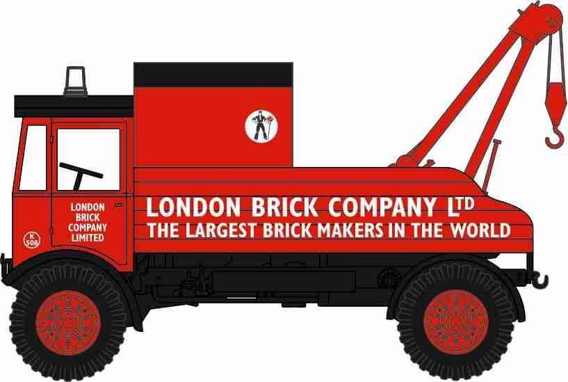Oxford NAEC004 AEC Matador - London Brick Company
