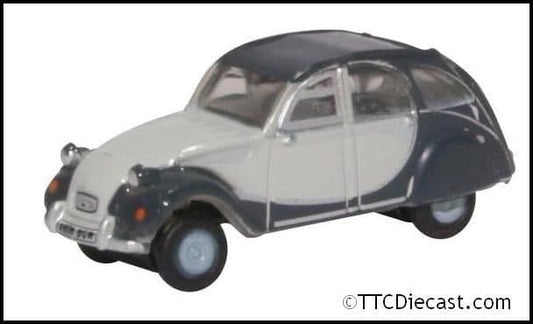 Oxford NCT006 Citroen 2CV Charleston Two Tone Grey (WSL)