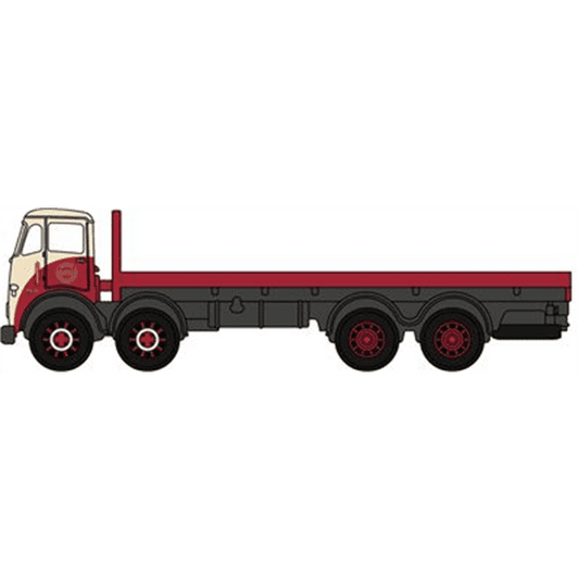 Oxford NFG013 Foden FG 8 Wheel Platform Robsons of 1:148 Scale