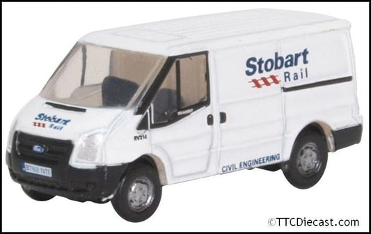 Oxford NFT012 Ford Transit Mk5 Stobart Rail Low
