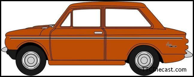 Oxford NHI002 Hillman Imp Tangerine Metallic*LAST FEW*