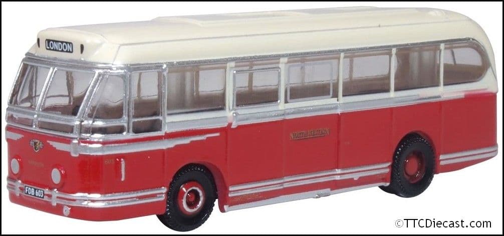 Oxford NLRT007 Leyland Royal Tiger North Western 1:148 Scale