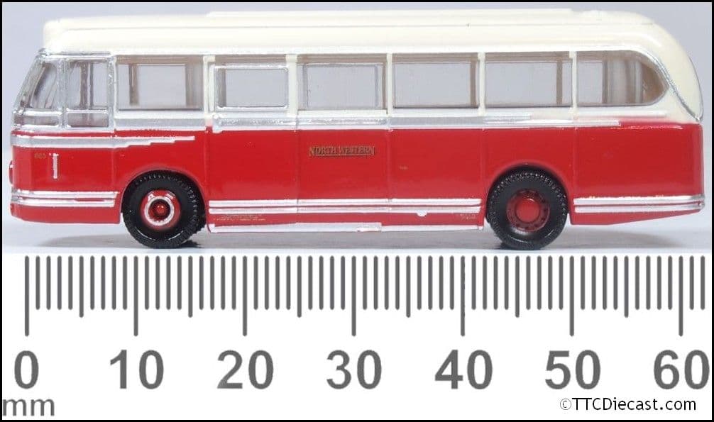 Oxford NLRT007 Leyland Royal Tiger North Western 1:148 Scale